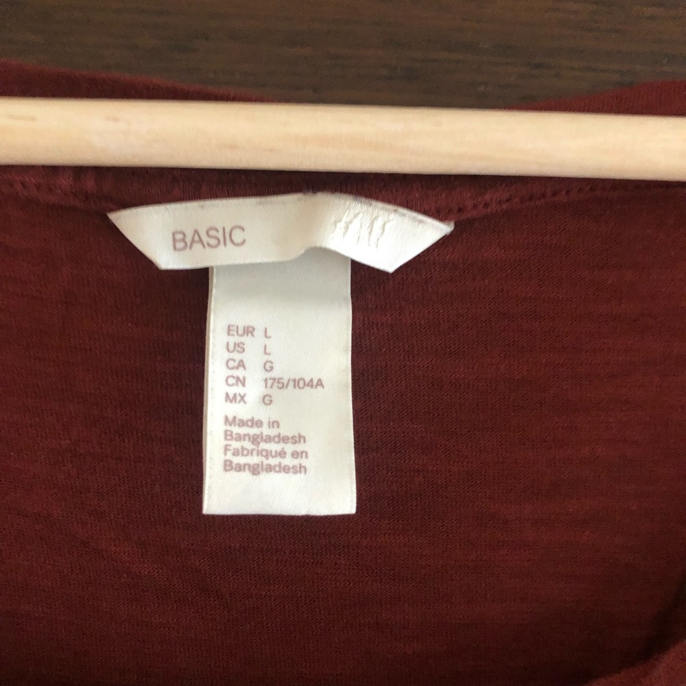 H&M Basics Tee With Pocket - image 3